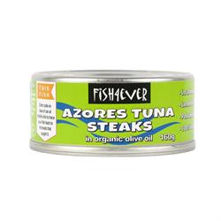 Fish4Ever Skipjack Tuna Steaks in Olive Oil 160g