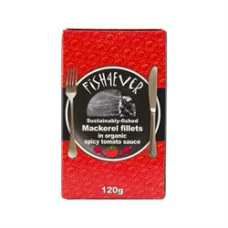 Fish4Ever Mackerel Fillets in Spiced Tomato Sauce 120g