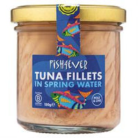 Fish4Ever Azores Tuna Fillets in Spring Water (jar) 150g