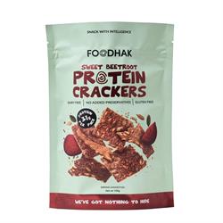 Foodhak Foodhak Sweet Beetroot Protein Crackers 100g
