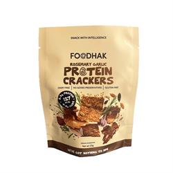 Foodhak Foodhak Rosemary Garlic Protein Crackers 25g