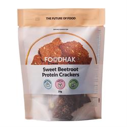 Foodhak Foodhak Sweet Beetroot Protein Crackers 25g