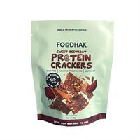 Foodhak Foodhak Sweet Beetroot Protein Crackers 25g