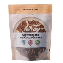 Foodhak Foodhak Ashwagandha and Cocoa Granola 50g