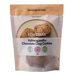 Foodhak Foodhak Ashwagandha Choc Chip Cookies Minis 50g