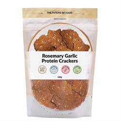 Foodhak Foodhak Rosemary Garlic Protein Crackers 100g