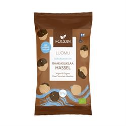 Foodin FI Organic Raw Chocolate No Added Sugar Hazelnut 50G