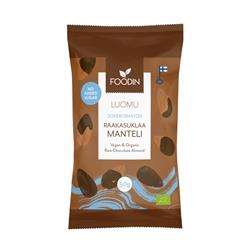 Foodin FI Organic Raw Chocolate No Added Sugar Almond 50G