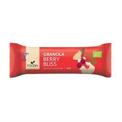 Foodin Organic Granola Bar Berry Bliss 40g