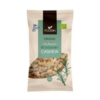 Foodin FI Organic Dry Roasted Rosemary Cashews 120g