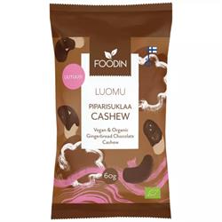 Foodin Organic Gingerbread Chocolate Cashew 60g
