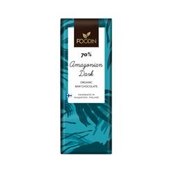 Foodin Organic Raw Chocolate Amazonian Dark 70% 40g
