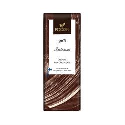 Foodin Organic Raw Chocolate Intense 90% 40g