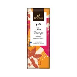 Foodin Organic Raw Chocolate Chai-Orange 57% 40g