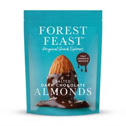 Forest Feast Salted Dark Chocolate Almonds 120g