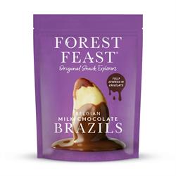 Forest Feast Forest Feast Belgian Milk Chocolate Brazils 120g