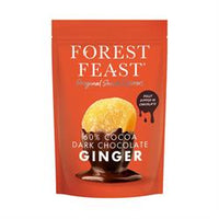 Forest Feast 60% Cocoa Dark Chocolate Ginger 130g
