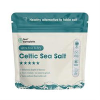 Feel Complete Organic Approved Celtic Sea Salt Ultra Fine Lab Tested 200g