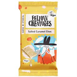 Fellow Creatures Fellow Creatures Salted Caramel Choc Bar 70g
