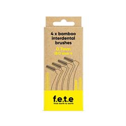 From Earth to Earth Interdental brushes ISO Size 4 Yellow 0.7mm