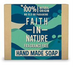 Faith in Nature Fragrance Free Seaweed Pure Vegetable Soap 100g