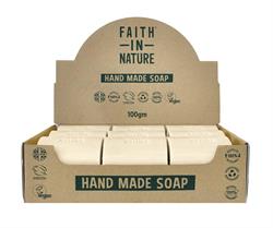 Faith in Nature Hemp & Green Tea soap unwrapped x (Full Box of 18)
