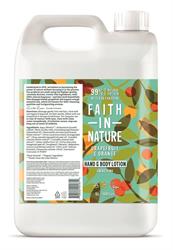 Faith in Nature Grapefruit & Orange Hand & Body Lotion 5L