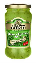 Filippo Berio Filippo Berio Basil and Ricotta Pesto Sauce 190g
