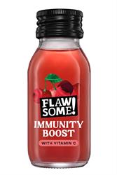 Flawsome! Flawsome Immune Boost Cherry + Vitamin C Health Shot Glass 60ml
