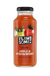 Flawsome! Flawsome Apple & Strawberry Cold-Pressed Juice Glass 250ml