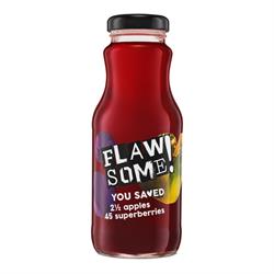 Flawsome! Apple & Superberry cold-pressed Juice Glass 250ml