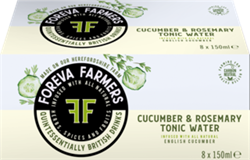 Foreva Farmers Foreva Farmers Cucumber & Rosemary Tonic Multipack 8x150ml