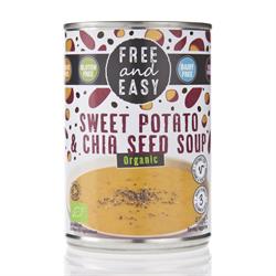 Free & Easy Free & Easy Organic  Sweet Potato & Chia Seed Soup 400g