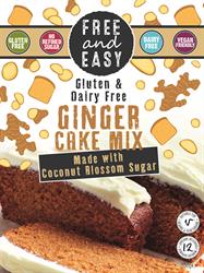 Free & Easy Ginger Cake Mix 350g. free from.