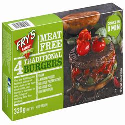 Frys Traditional Vegetarian Burger 320g