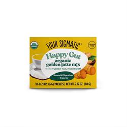 Four Sigma Foods Happy Gut Organic Golden Latte with Turkey Tail & Turmeric