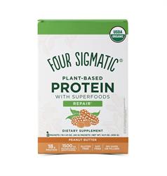 Four Sigma Foods Plant Based Protein Peanut Butter 10 Sachets