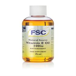 FSC Vitamin E Oil Liquid 100iu 75ml