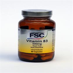 FSC Niacintamin B3) 60 Veg Capsulesamide 500mg (Vi