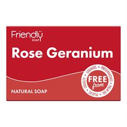 Friendly Soap Rose Geranium Soap 95g