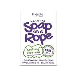 Friendly Soap Aloe Vera - Natural Soap On  A Rope 125g