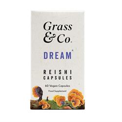 Grass and Co DREAM Reishi Mushrooms with Magnesium 60 Vegan Capsules