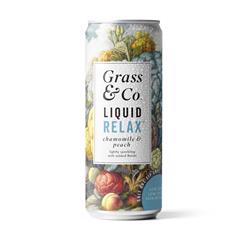 Grass and Co Liquid RELAX Peach Chamomile & Reishi Nootropic Drink