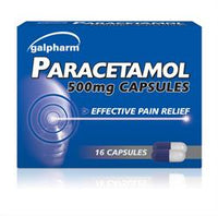 Galpharm Paracetamol 500mg - 16 Capsules