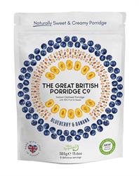 The Great British Porridge Com Blueberry & Banana Porridge Bag