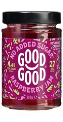 Good Good GOOD GOOD Raspberry Jam 330g - No Added Sugar