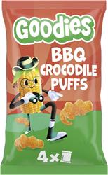 Goodies Goodies Kids Snack Crocodile Puffs BBQ Multipack 4x12g