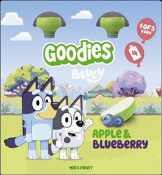 Goodies Goodies Bluey KIDS Apple & Blueberry Pouch 4x100g