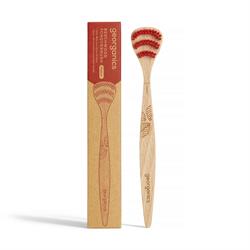 Georganics Beechwood Tongue Brush - 1 Unit