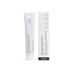 Georganics Toothpaste with Hydroxyapatite - Charcoal - with fluoride